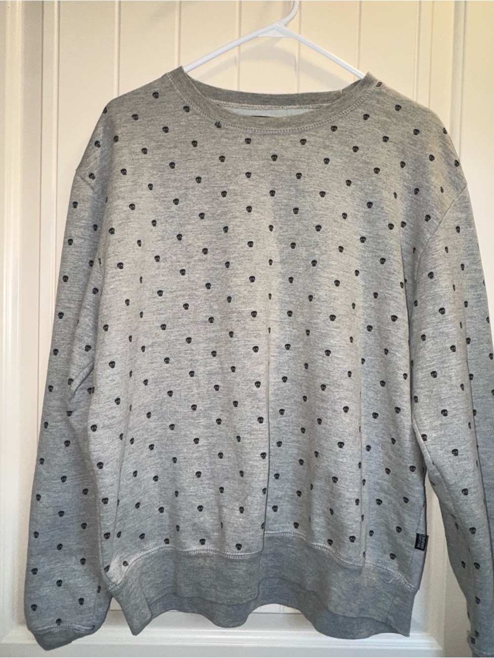 Crewneck Sweatshirt with skull detail
